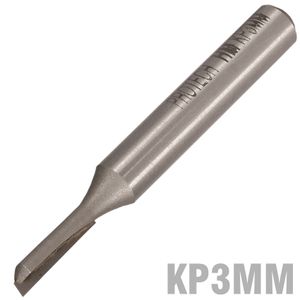 Straight Bit 3mm X 13mm Single Flute Metric 1/4'shank