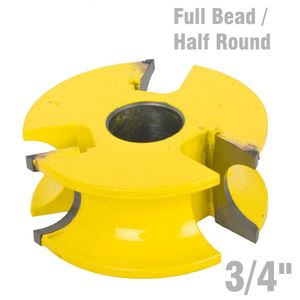 Full Bead/half Round 3/4'