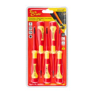 5pc Precision Electronic Insulated Screwdriver Set
