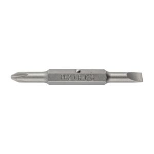 Replacement Bit 75mm Double Ended 8mm.sl6mm/ph2 For Kt2677