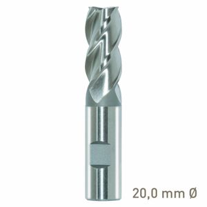 MAYKESTAG HSS-Co8 end mill 20mm short series DIN 844 K