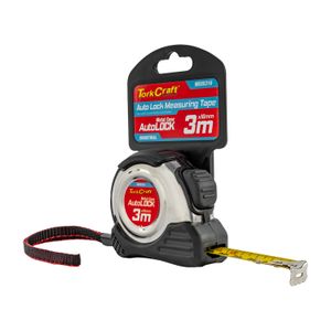 Measuring Tape Self Lock 3m X 16mm S/s & Rubber Casing Matt Finish