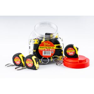 Measuring Tape 1m X 24pc In Display Jar