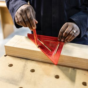 Rafter Square Abs Triangular 180mm Multi Angle