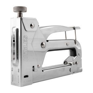 Staple Gun Metal Body Tension Adj 22g 4-14mm Jt21 Stap Reload Ind