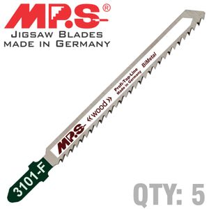 Jigsaw Blade Wood T-shank 10tpi T101bf