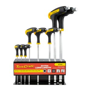 Ball Point T Handle 8pc Hex Allen Key Set