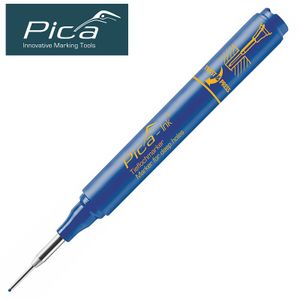 PICA Ink Marker For Deep Holes Blue In Blister