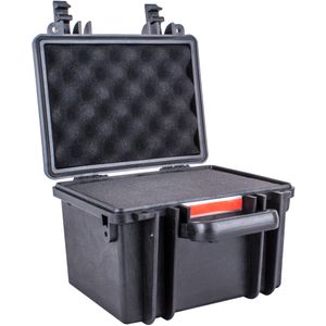 Hard Case 260x230x185mm Od With Foam Black Water & Dust Proof (221614)