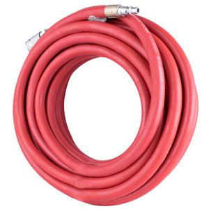 Rubber Hose Kit 8mmx10m Red W/aro Coupler