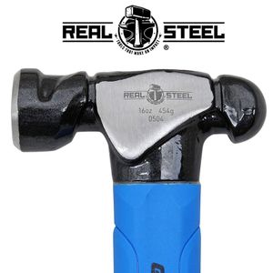 Hammer Ball Pein 450g 16oz Graph. Handle REAL STEEL