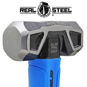 Hammer Sledge/cross Strike 900g 2lb Graph. Handle REAL STEEL