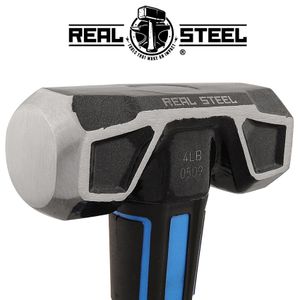 Hammer Sledge/cross Strike 1.8kg 4lb Graph. Handle REAL STEEL