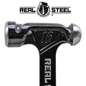 Hammer Ball Pein 450g 16oz Ultra Steel Handle REAL STEEL