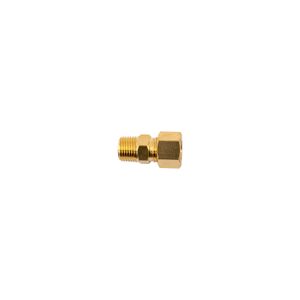 Brass Conical Str. 1/4'tube X 1/8' M
