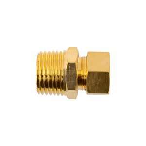 Brass Conical Str. 1/2' Tube X 1/2' M