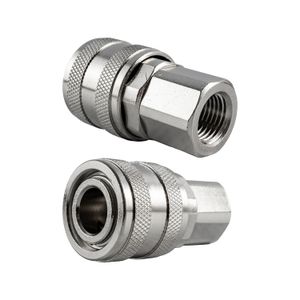 Quick Coupler Aro Style Brass N/plated 1/4' Female