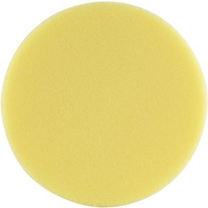 Foam Pad Hook And Loop Yellow Sponge 150mm 6' Heavy Cutting