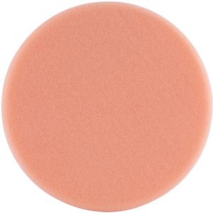 Foam Pad Hook And Loop Orange Sponge 150mm 6' Light Compounding
