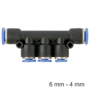 Pu Hose Fitting Manifold 6mm-4mm