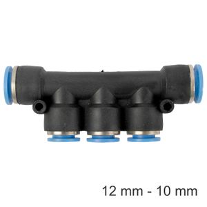 Pu Hose Fitting Manifold 12mm-10mm
