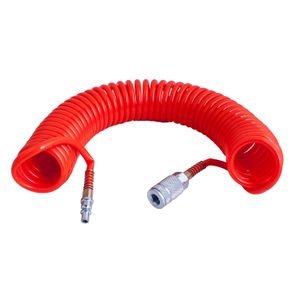 Sprial Hose 7.5mx8mm W/aro Quick Coupler