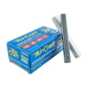 Staples 12mm 21 Gauge 5000 Per Box