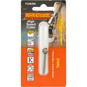 TORK CRAFT Mini High Speed Cutter 7.9mm Ball 3.2mm Shank
