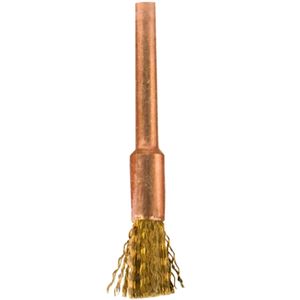 TORK CRAFT Mini Brass Brush End 3.2mm 2.4mm Shank