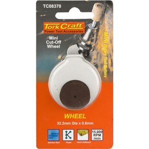 TORK CRAFT Mini Cut-Off Wheel 32.2mm X 1.2mm 5pc