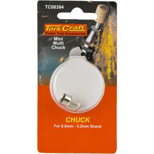 TORK CRAFT Mini Replacement Chuck 0.8-3.2mm