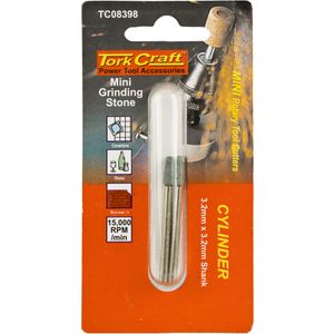 TORK CRAFT Mini Grinding Stone 3.2mm Cylinder 3.2mm Shank