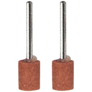 TORK CRAFT Mini Grinding Stone 9.5mm Cylinder 3.2mm Shank 2 Piece
