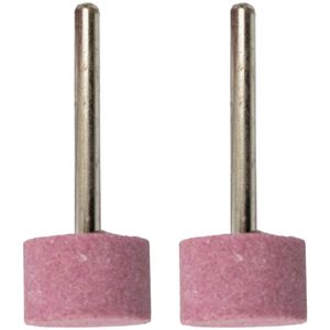 TORK CRAFT Mini Grinding Stone 14.9mm Cylinder 3.2mm Shank 2 Piece
