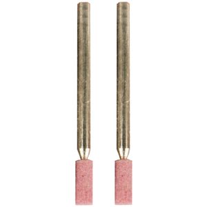 TORK CRAFT Mini Grinding Stone 4.8mm Cylinder 3.2mm Shank 2 Piece