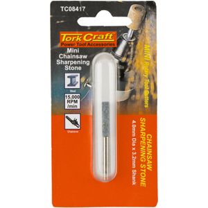TORK CRAFT Mini Chain Saw Sharpening Stone 4.0mm x 3.2mm Shank