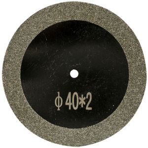 TORK CRAFT Mini Diamond Saw Blade 40mm x 2mm Arbor 2 Piece