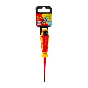 Screwdriver Insulated Poz1.no.0 X75mm Vde