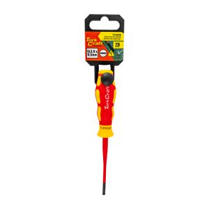 Screwdriver Insulated Slot 0.5x3.0x75mm Vde