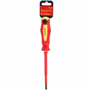 Screwdriver Insulated Slot 1.0x5.5x125mm Vde