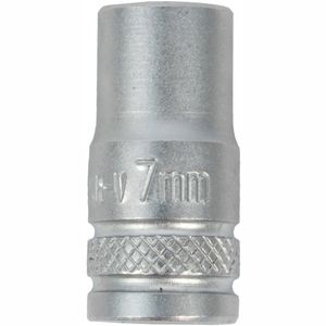 Socket 7mm 1/4' Drive Crv 12 Point