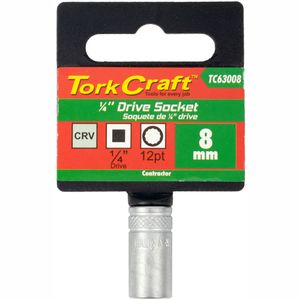 Socket 8mm 1/4
