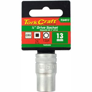 Socket 13mm X 21.8mm 1/2' Drive Crv 12 Point