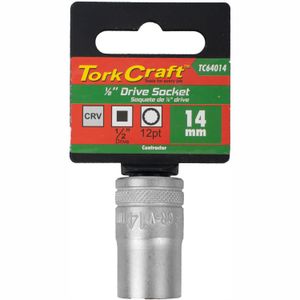 Socket 14mm X 21.8mm 1/2' Drive Crv 12 Point