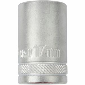 Socket 17mm X 23.8mm 1/2' Drive Crv 12 Point