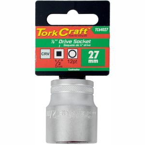 Socket 27mm X 35.8mm 1/2' Drive Crv 12 Point