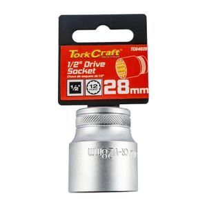Socket 28mm X 41.8mm 1/2' Drive Crv 12 Point
