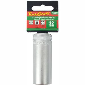 Socket 22mm 1/2' Dr Deep Socket Crv 12 Point