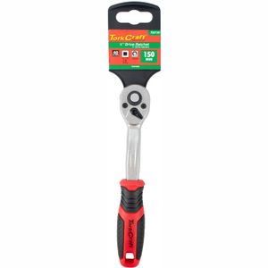 Ratchet 150mm 1/4'dr Offset Ergonomic Grip