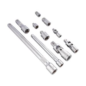 Socket Adaptor & Extention Set 1/2', 1/4', 3/8' 10pc